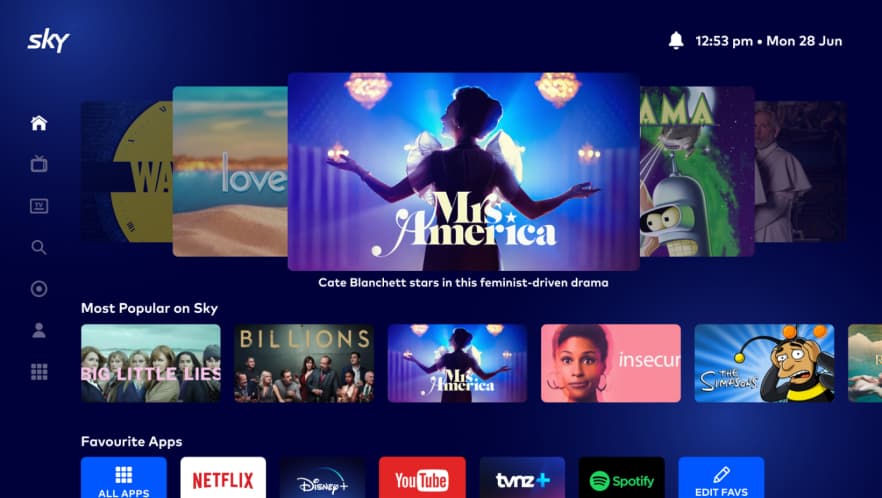 Sky TV New Zealand: Android Streaming App